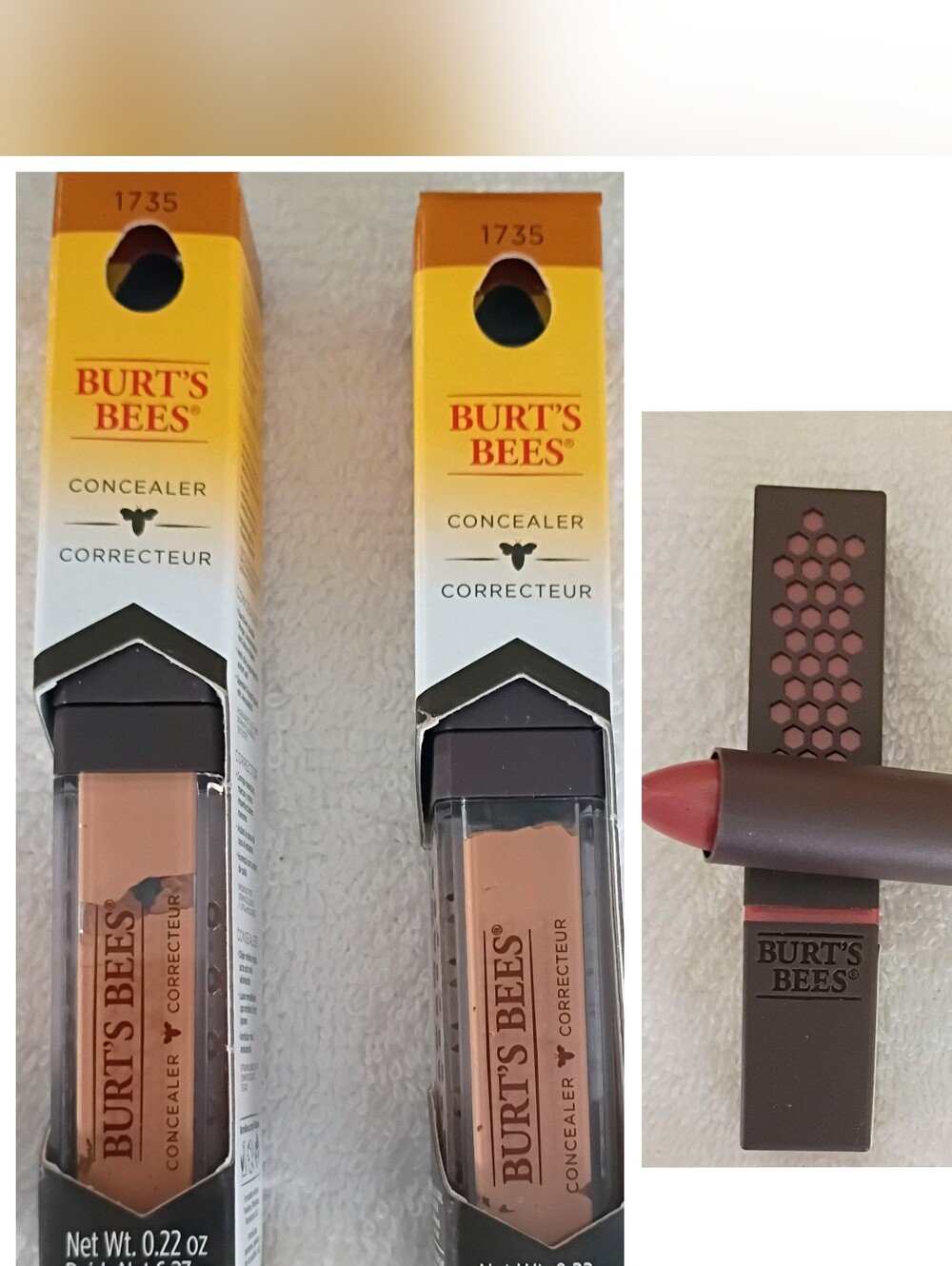 Burt's Bees Concealer/Glossy Lipstick